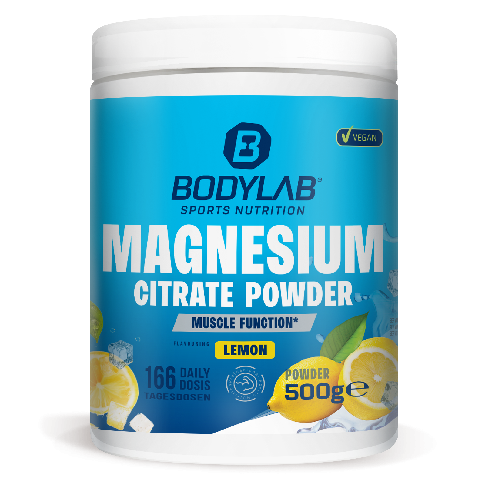 Magnesium Citrate Powder (500g) Lemon Flavouring