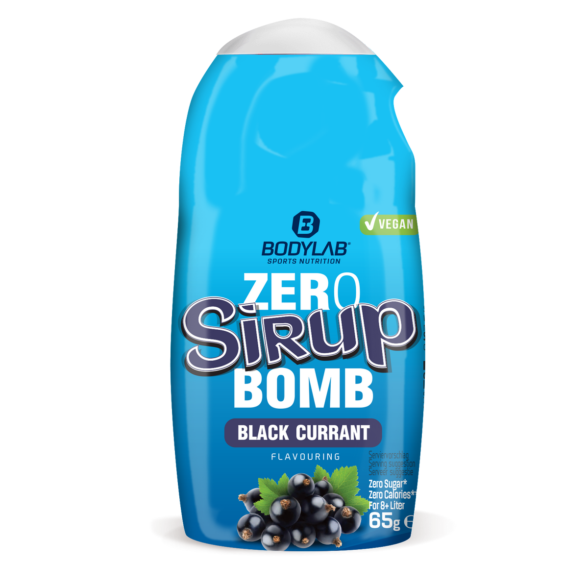 ZERO Sirup BOMB (65ml) Schwarze Johannisbeere