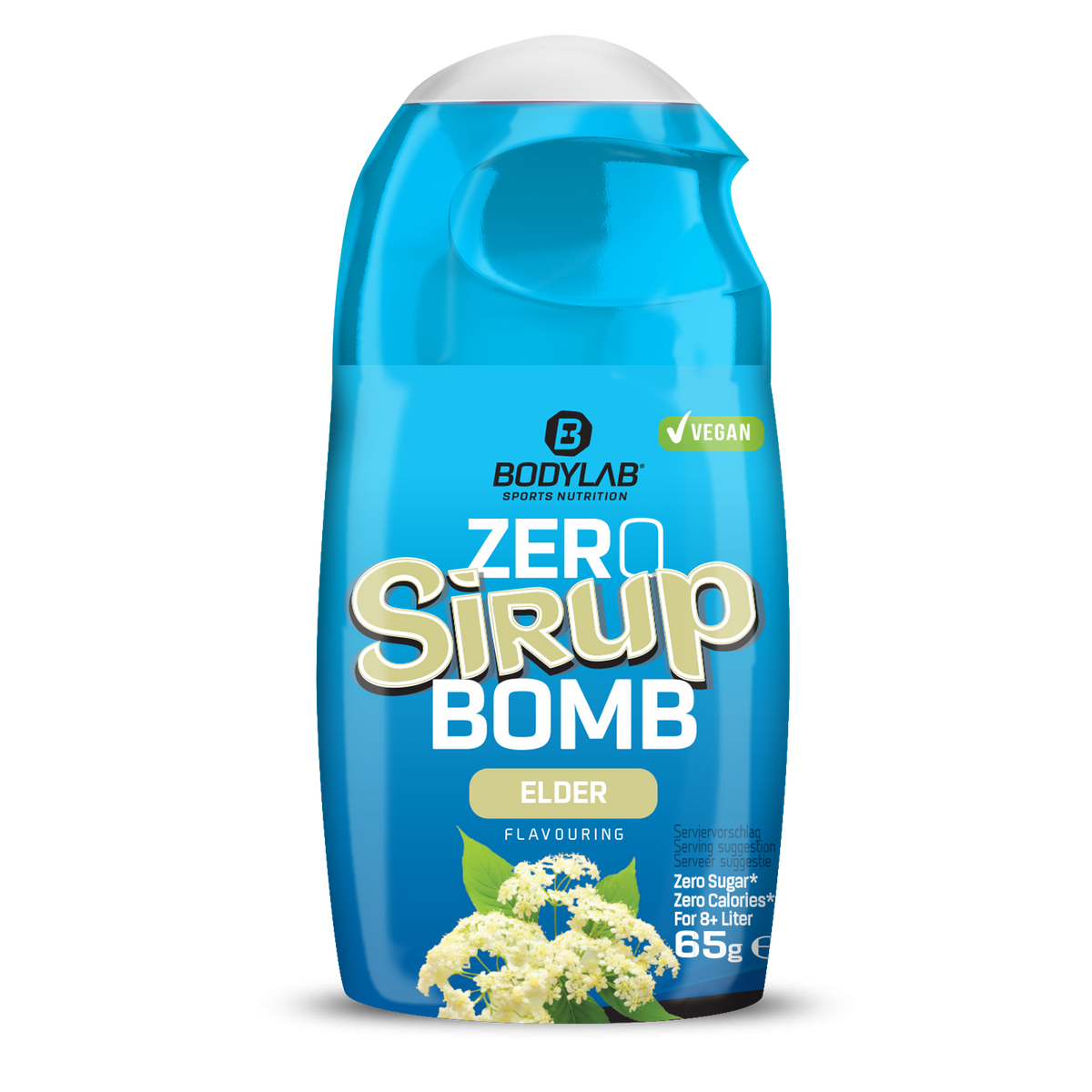 ZERO Sirup BOMB (65ml) Holunder
