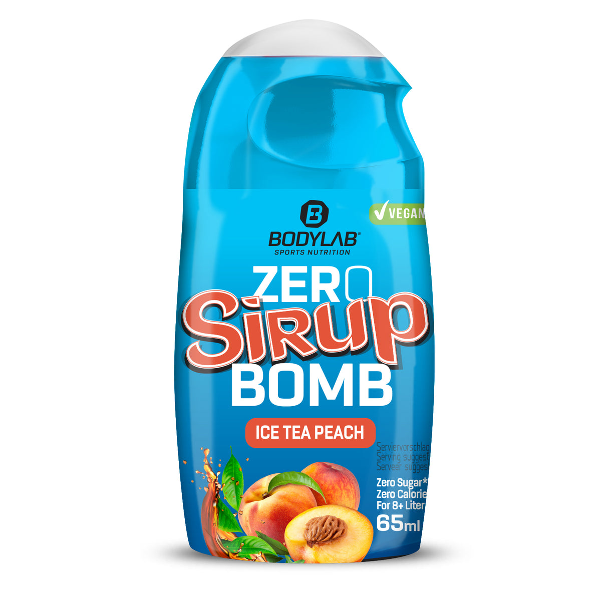 ZERO Sirup BOMB (65ml) Eistee Pfirsich