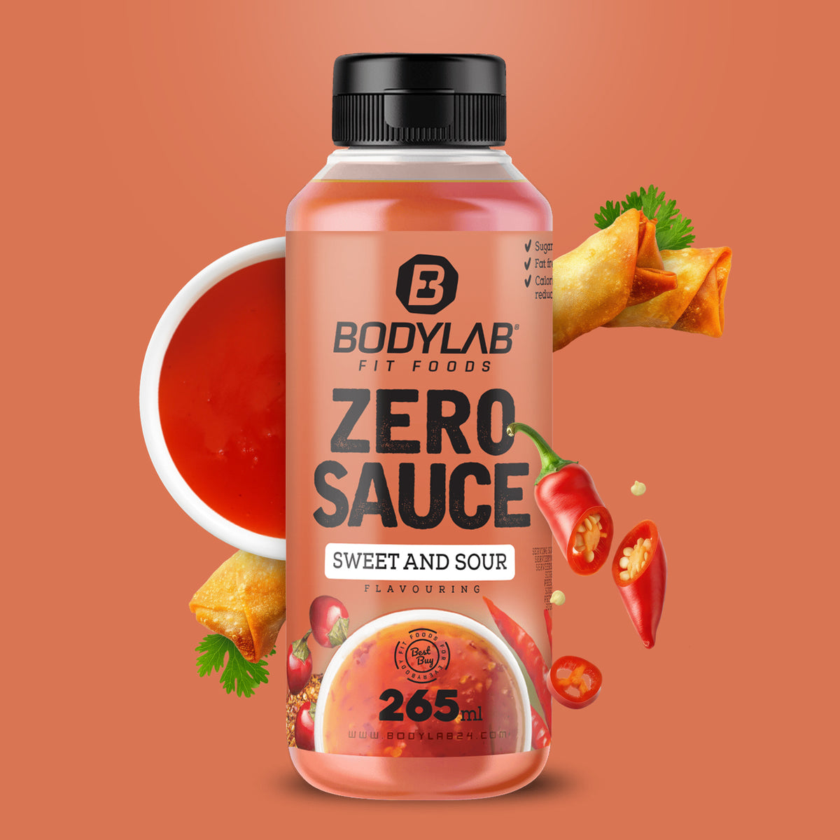 Zero Sauce (265ml) Süß und sauer