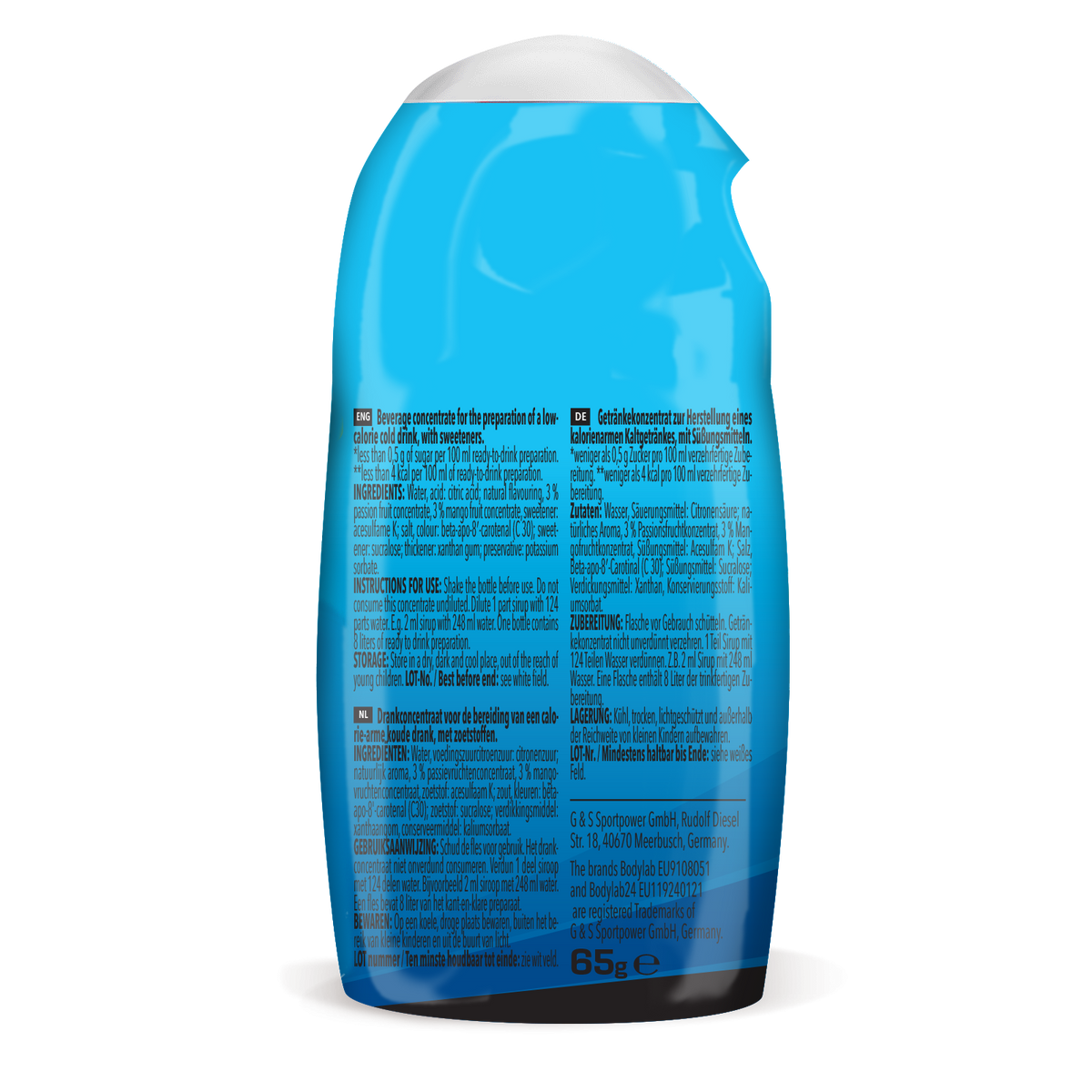 ZERO Sirup BOMB (65ml) Tropical