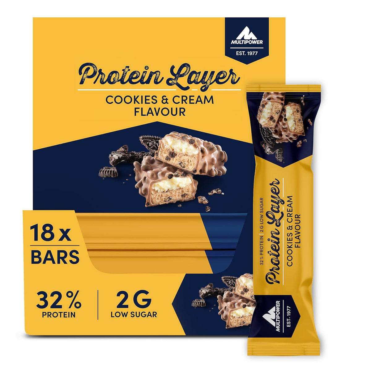 Protein Layer (18x50g) Cookies & Cream