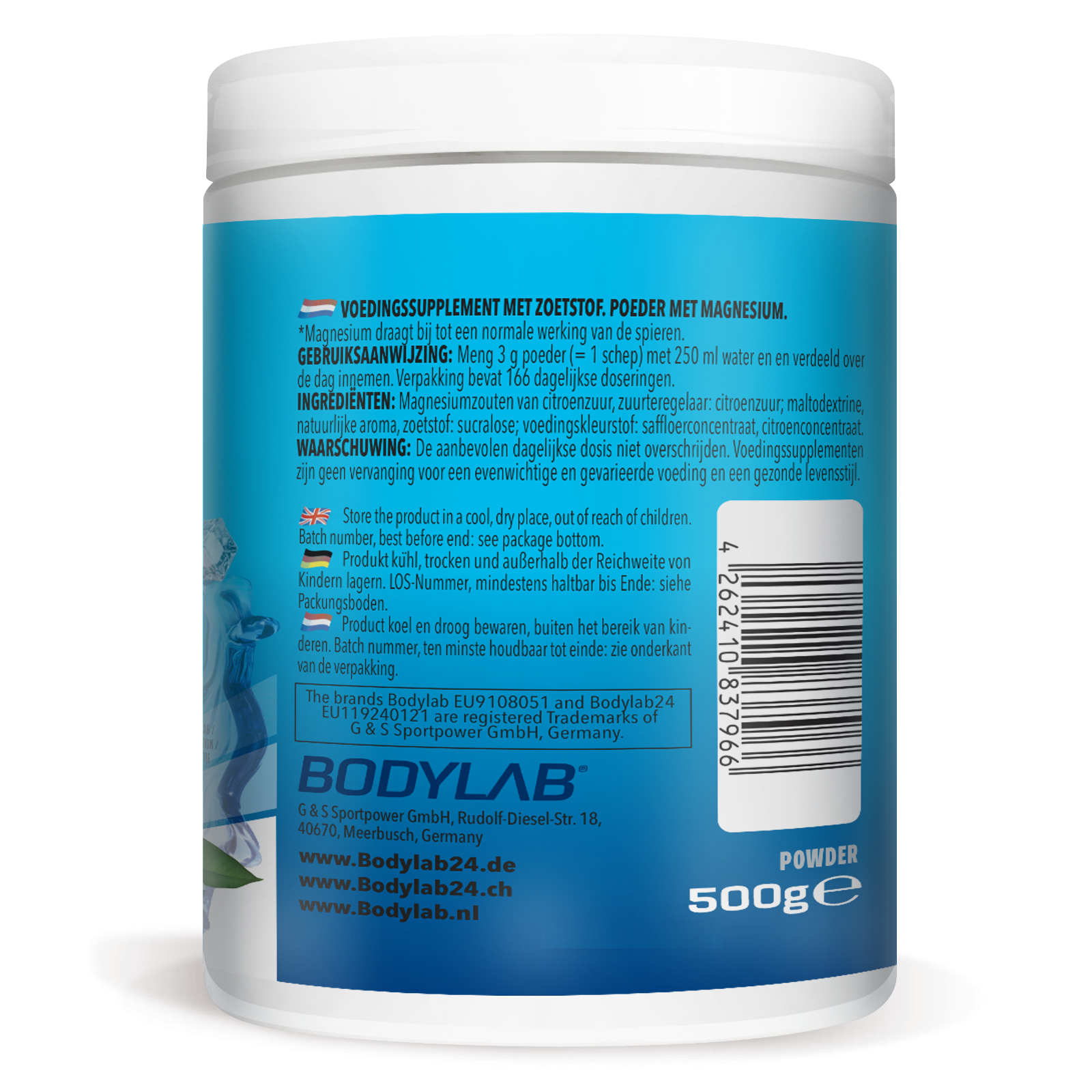 Magnesium Citrate Powder (500g) Lemon Flavouring