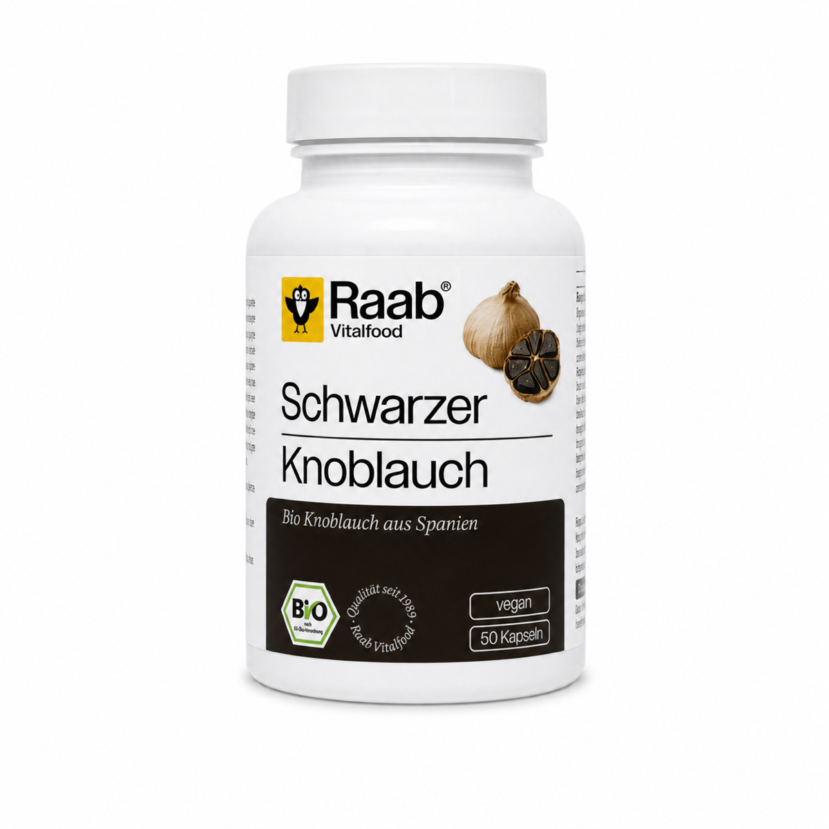 Bio Schwarzer Knoblauch (50 Kapseln)