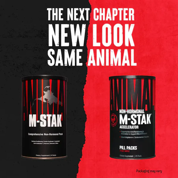 Animal M-STAK (21 Packets)
