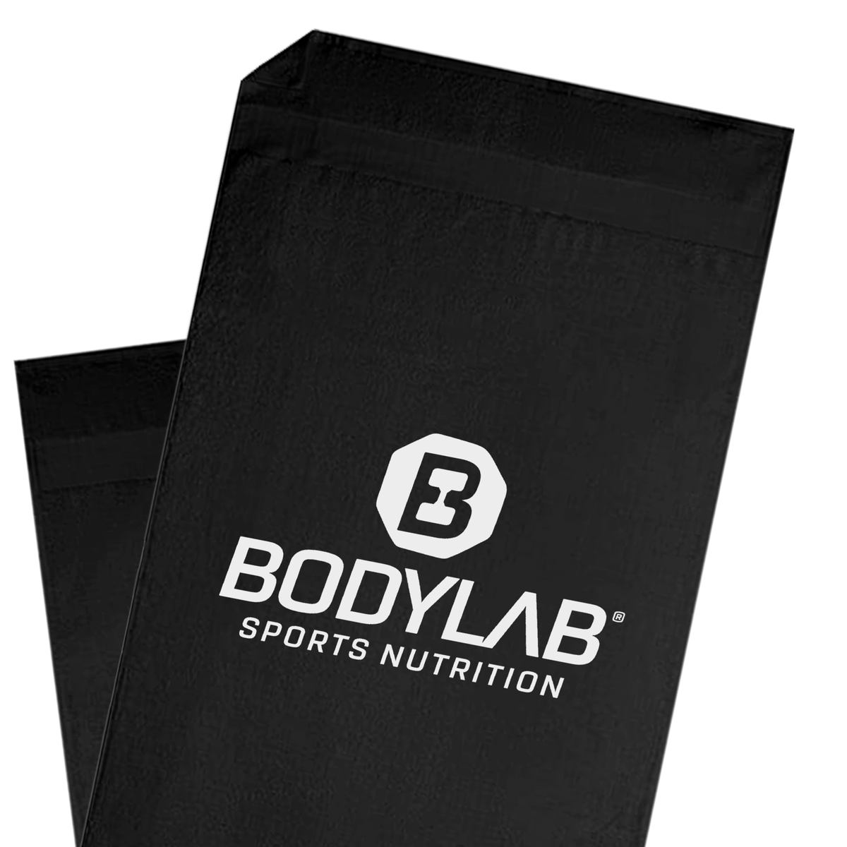 BODYLAB Handtuch (140x70cm) schwarz