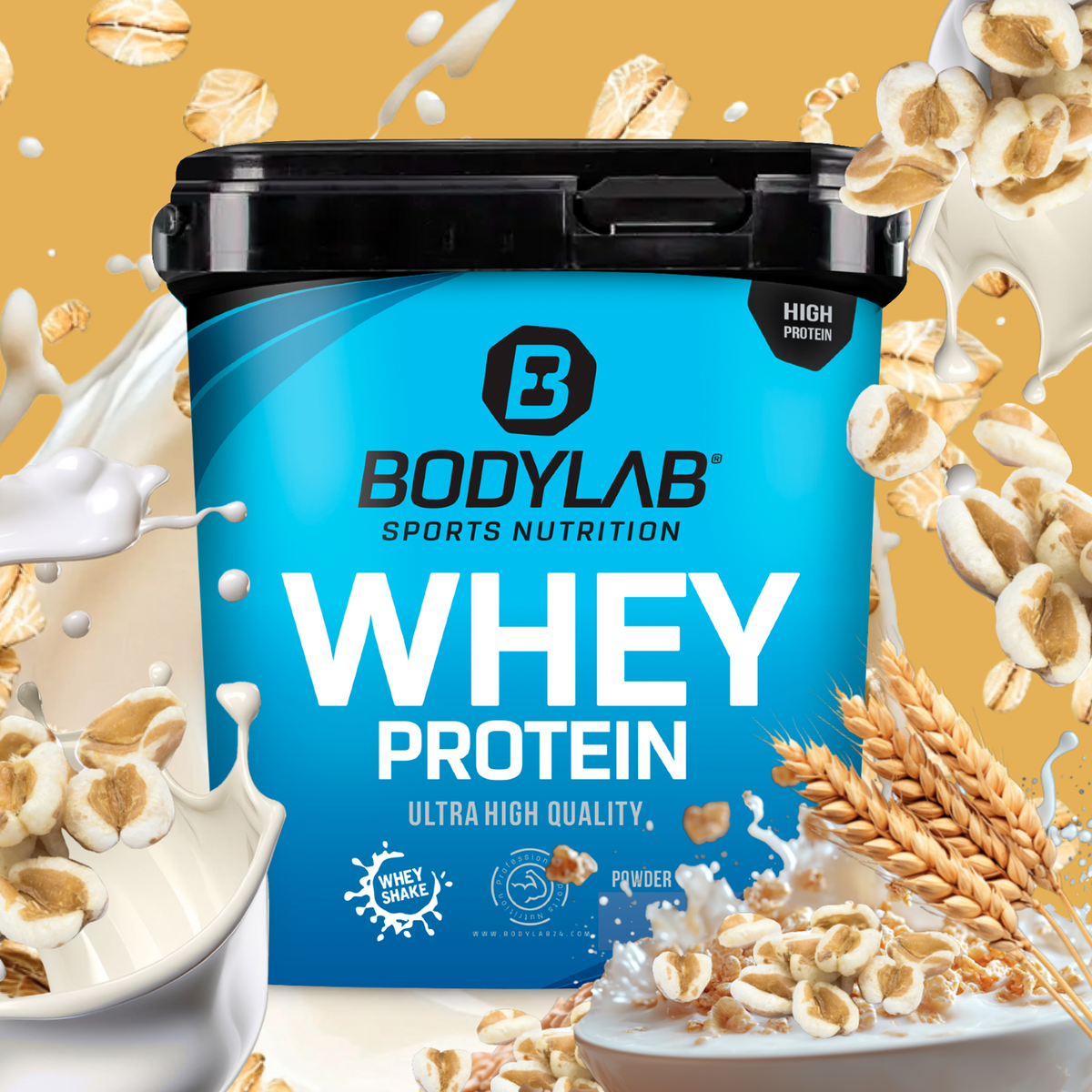Whey Protein (2000g) Honey Cereal