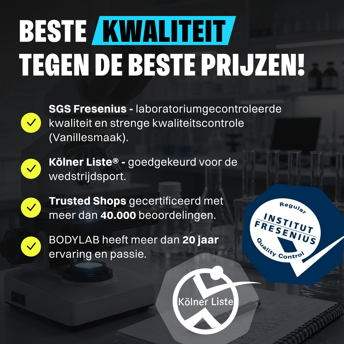 Whey Protein Probierboxen (8 Proben je 30g)