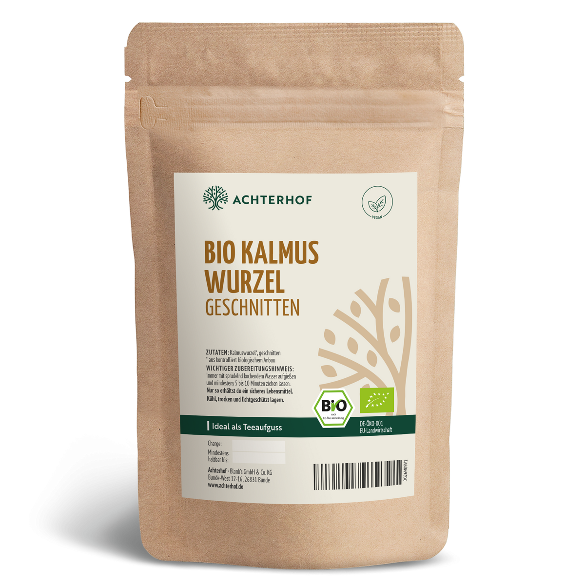 Kalmuswurzel geschnitten Bio (250g)