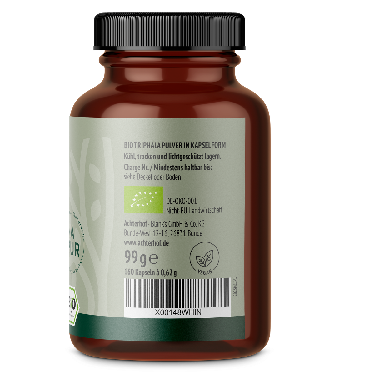 Bio Triphala Kapseln (160 Kapseln)