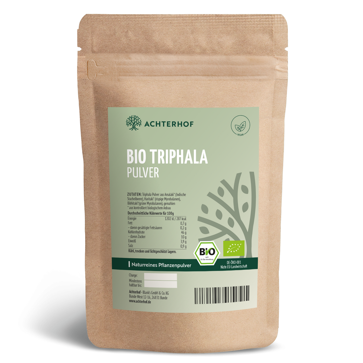 Bio Triphala Pulver (500g)