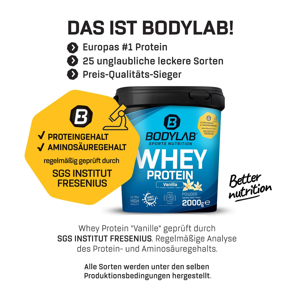 Whey+Creatine Powder Vorratspack