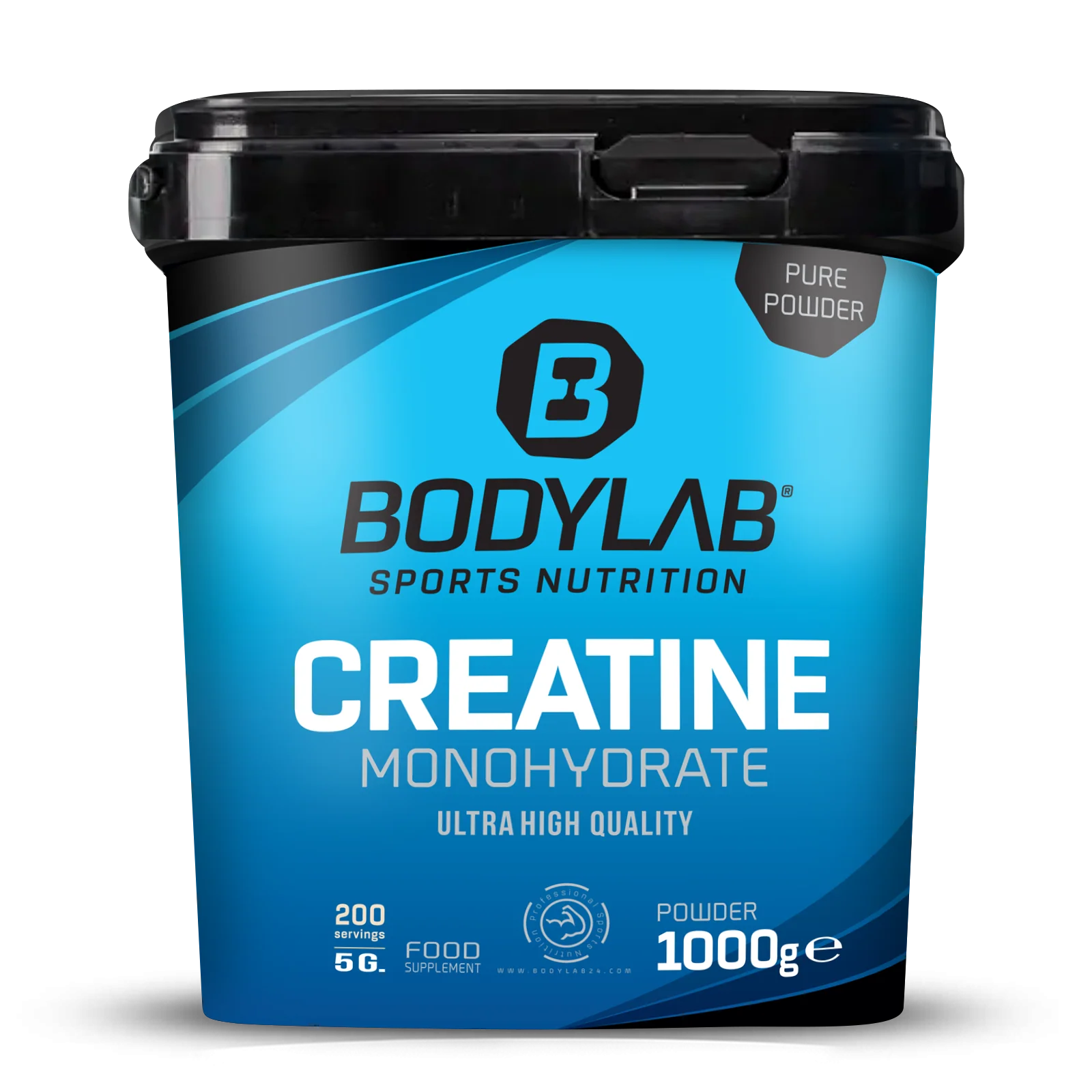 Creatine Monohydrate - 100% Pure Powder (2x1000g)