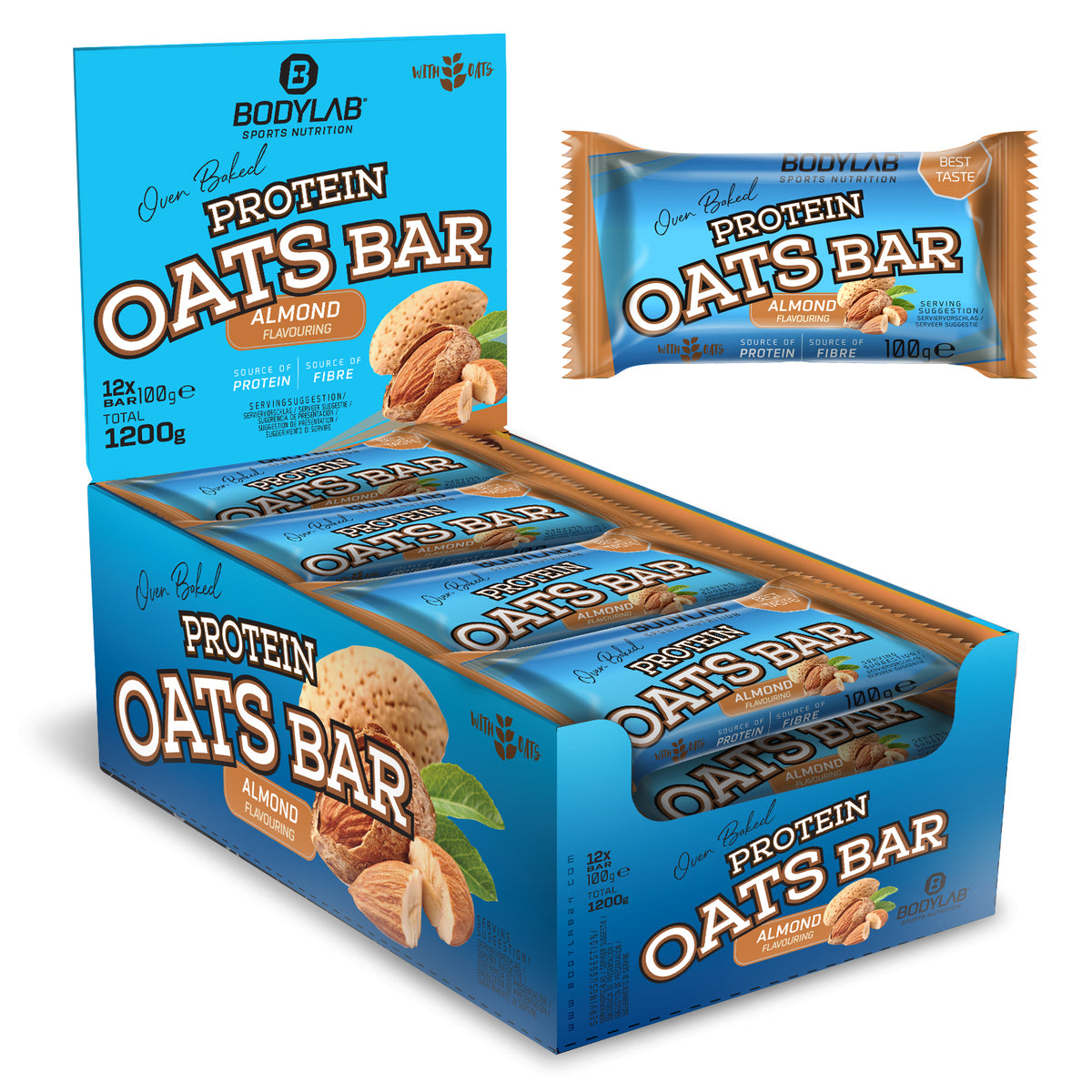 Protein Oats Bar (12x100g) Mandel