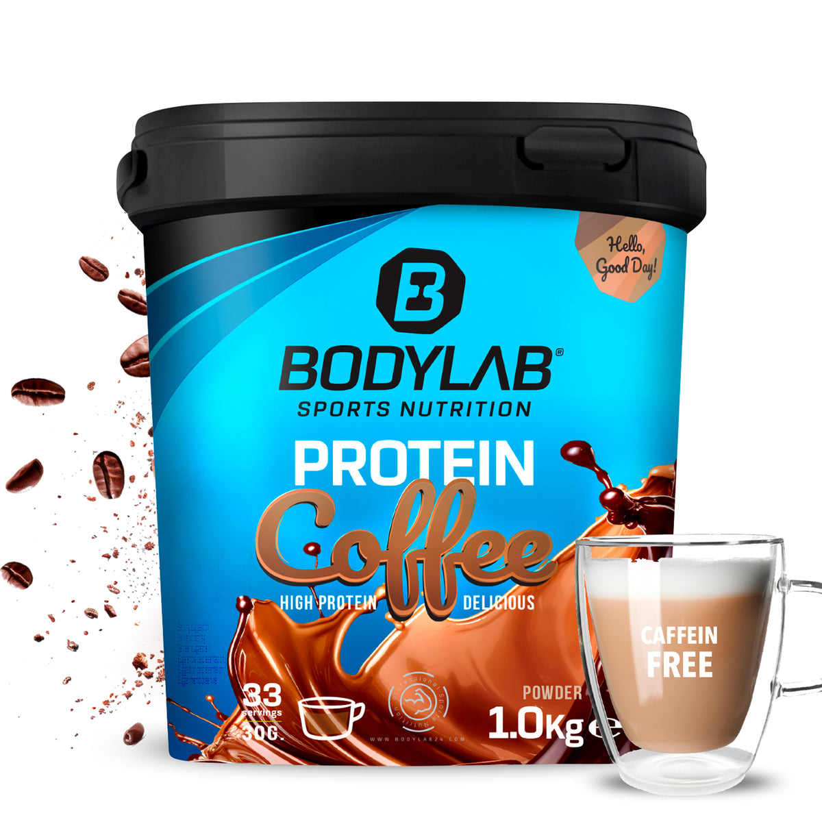 Protein Coffee (1000g) entkoffeinierter Kaffee