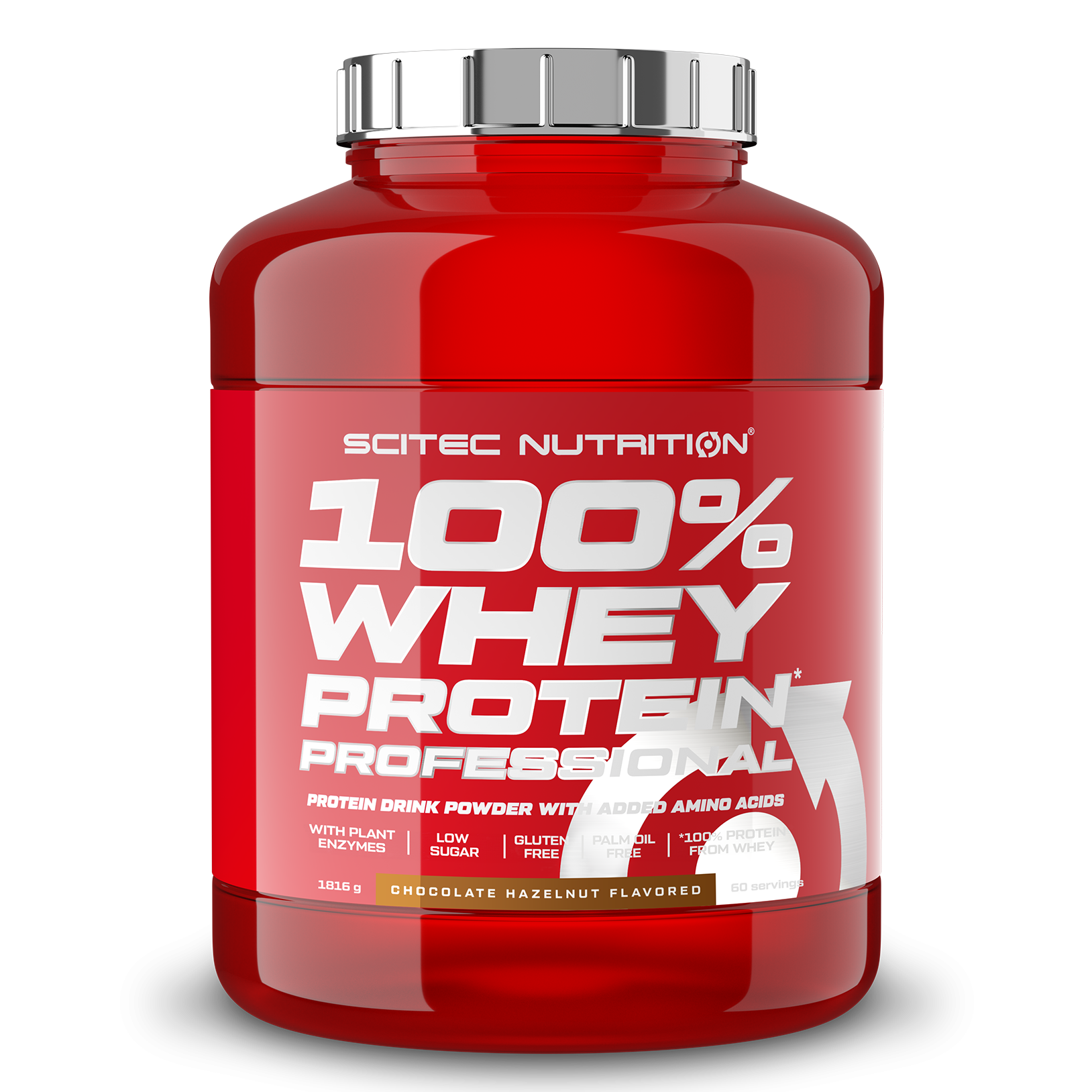 100% Whey Protein Professional (1816g) Chocolate Hazelnut