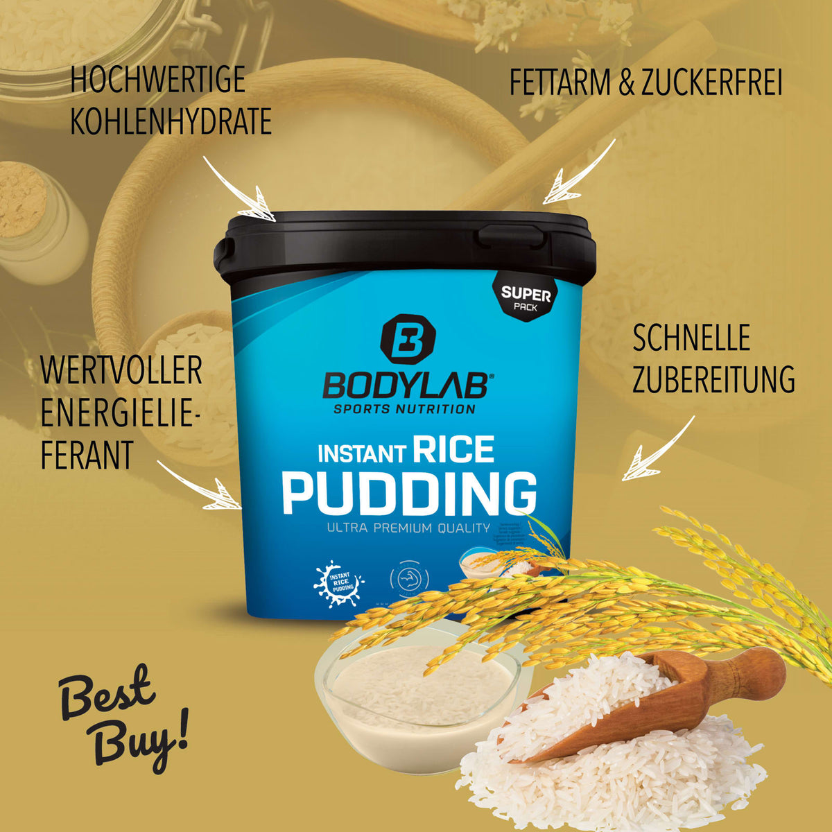Instant Rice Pudding (2x3000g)