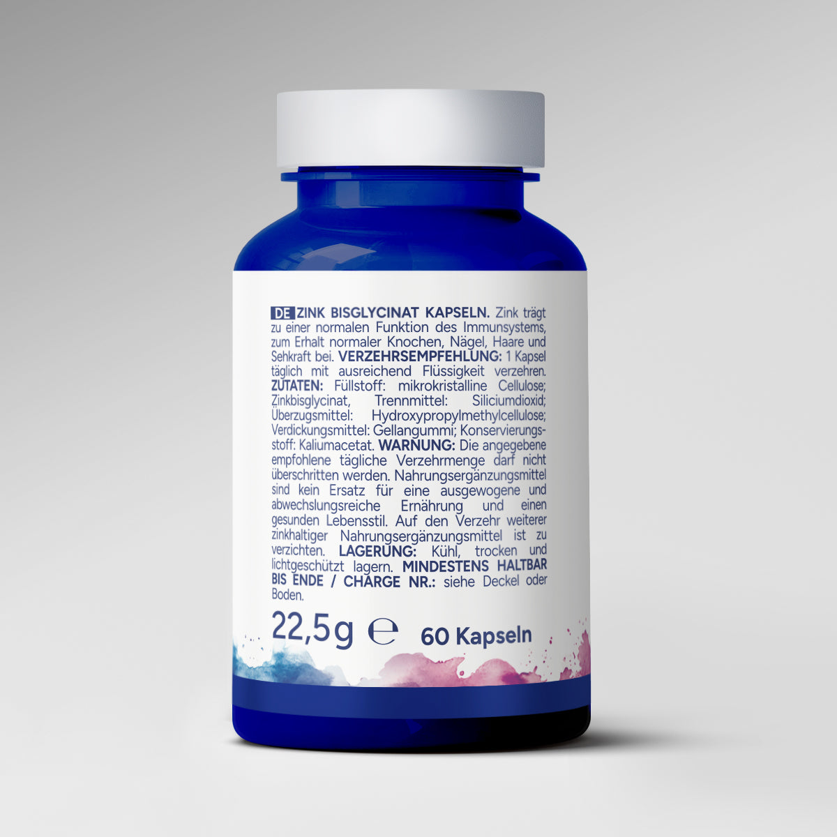 Zink Bisglycinat (60 Kapseln)