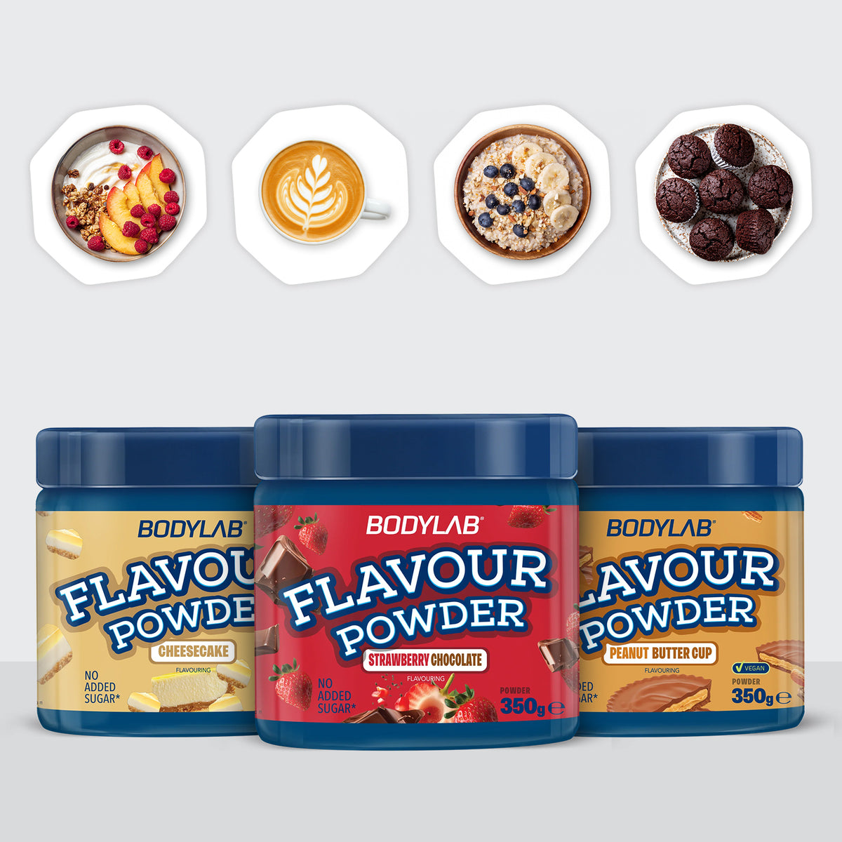 4 x Flavour Powder (350g)