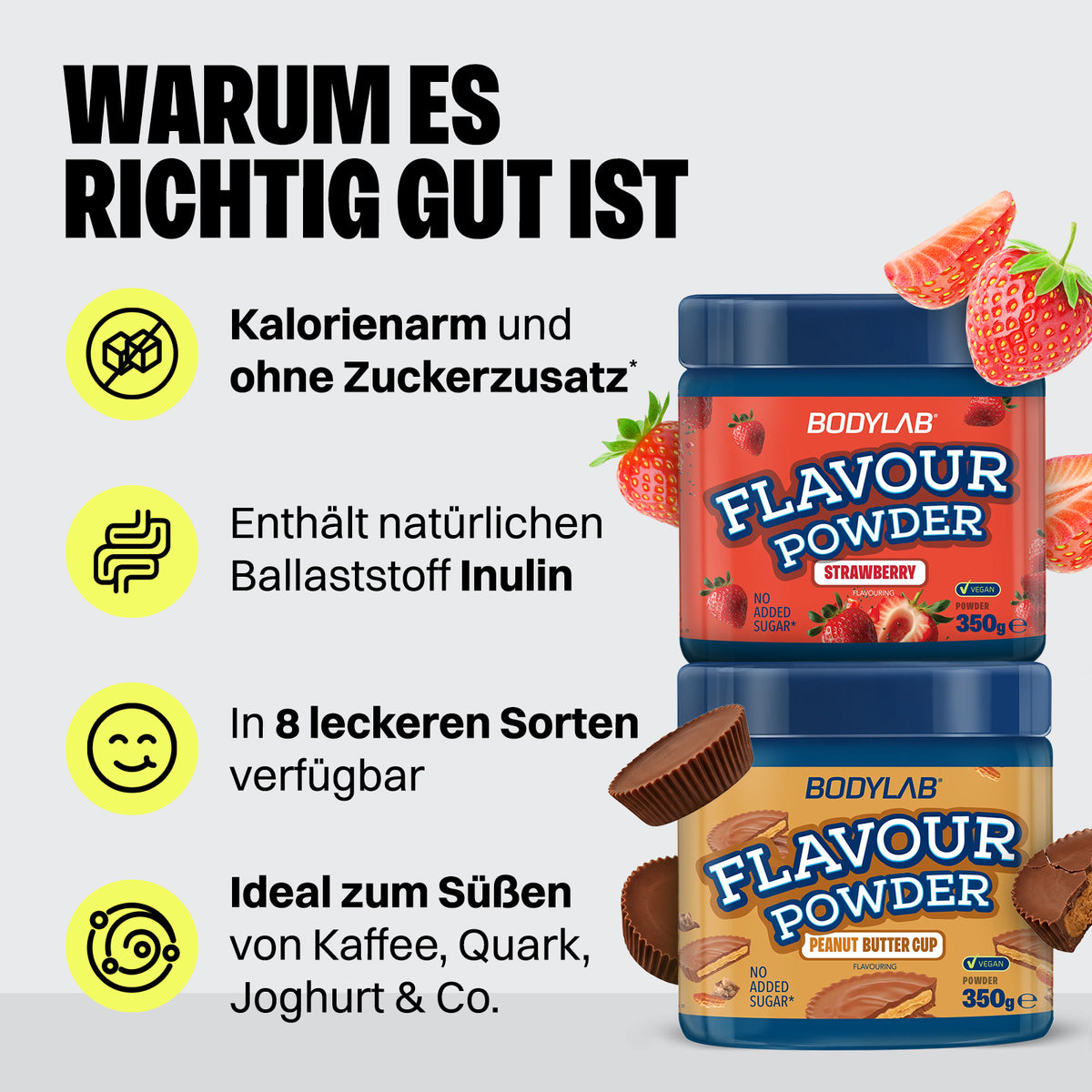 4 x Flavour Powder (350g)