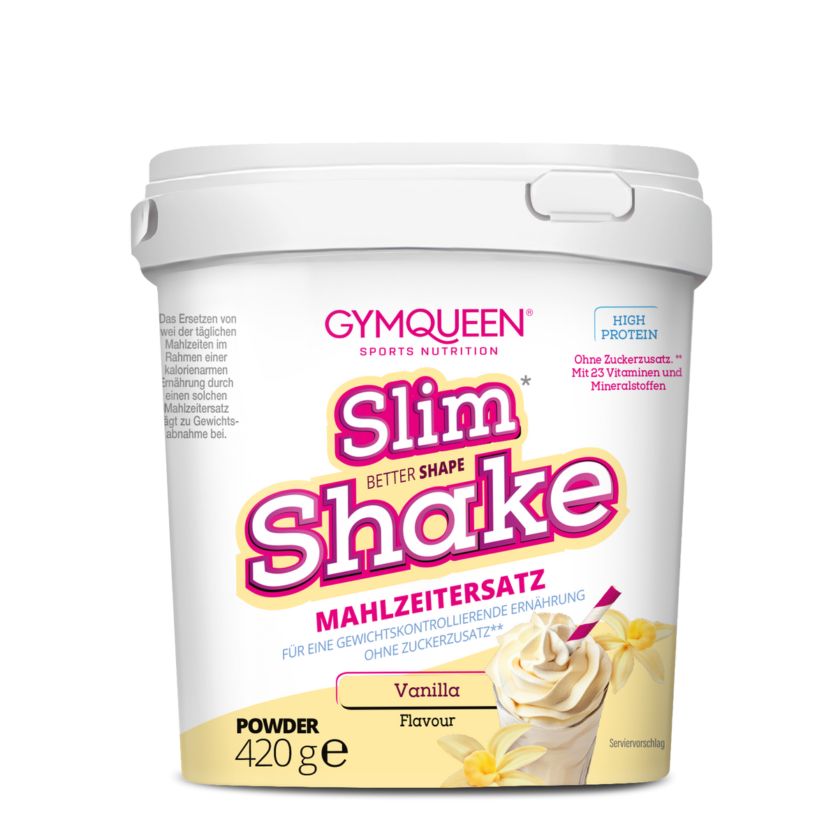 Slim Shake Mahlzeitersatz-Shake (420g) Vanilla
