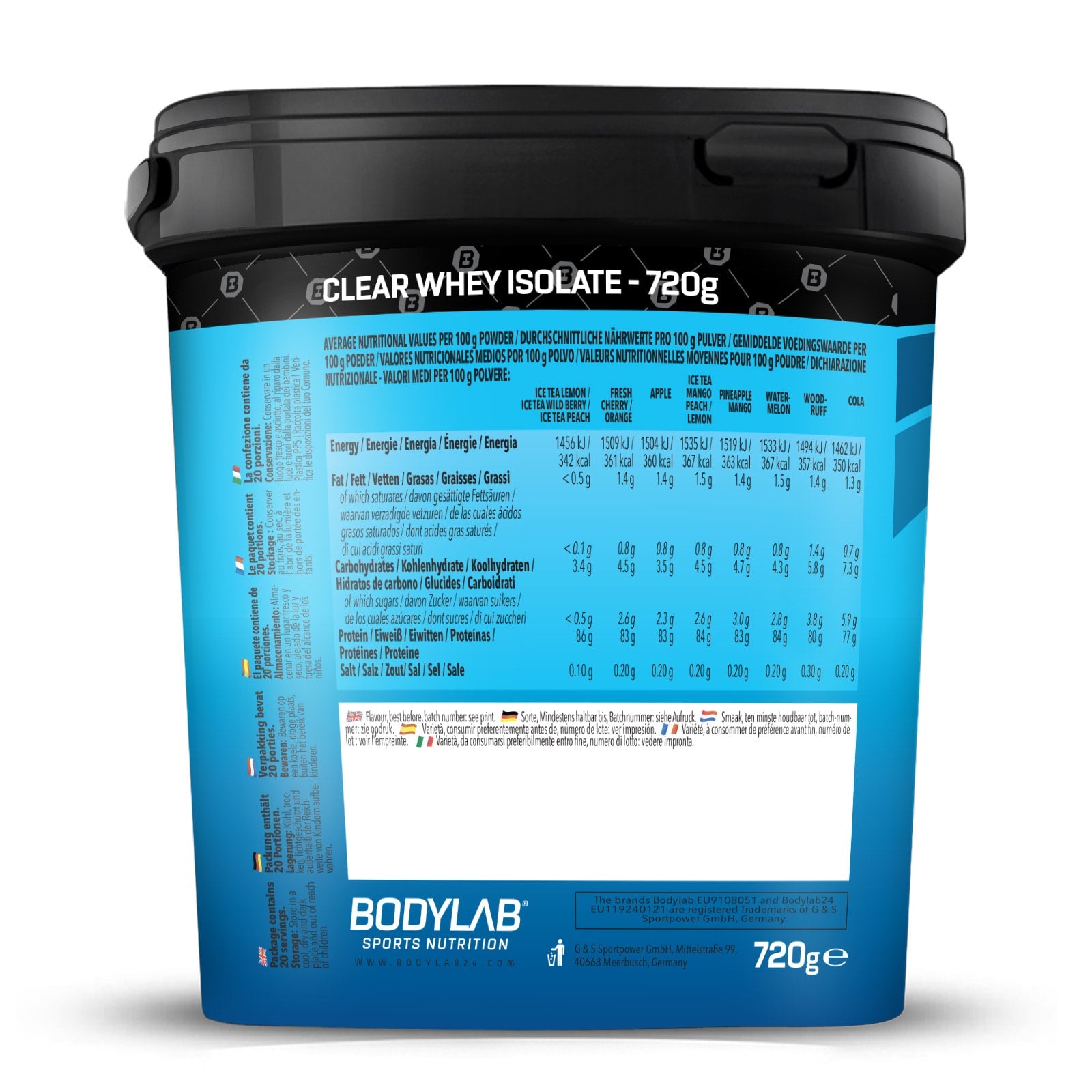 3 x Clear Whey Isolate (3 x 960g)