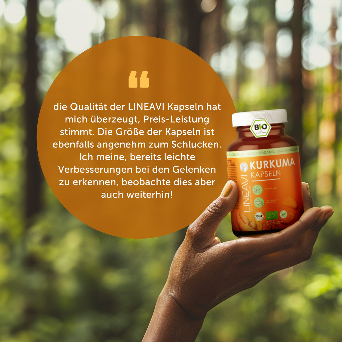Doppelpack: Bio Kurkuma Kapseln (2x180 Kapseln)