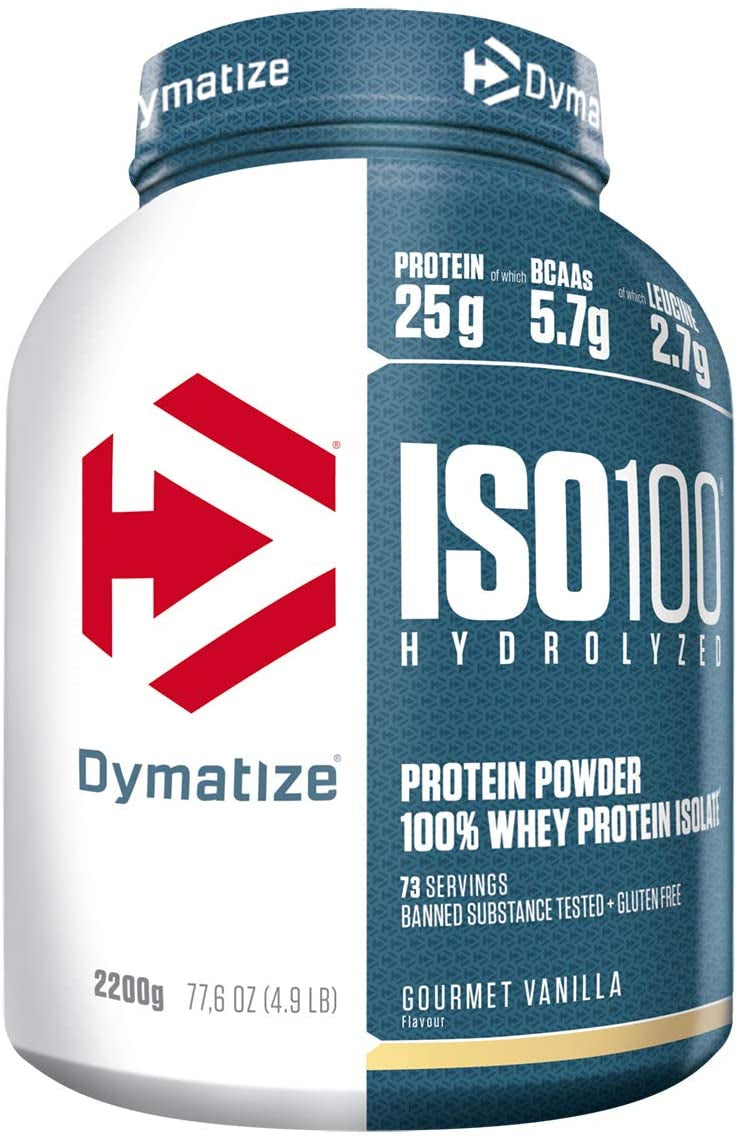 ISO 100 Hydrolyzed (2200g) Gourmet Vanilla