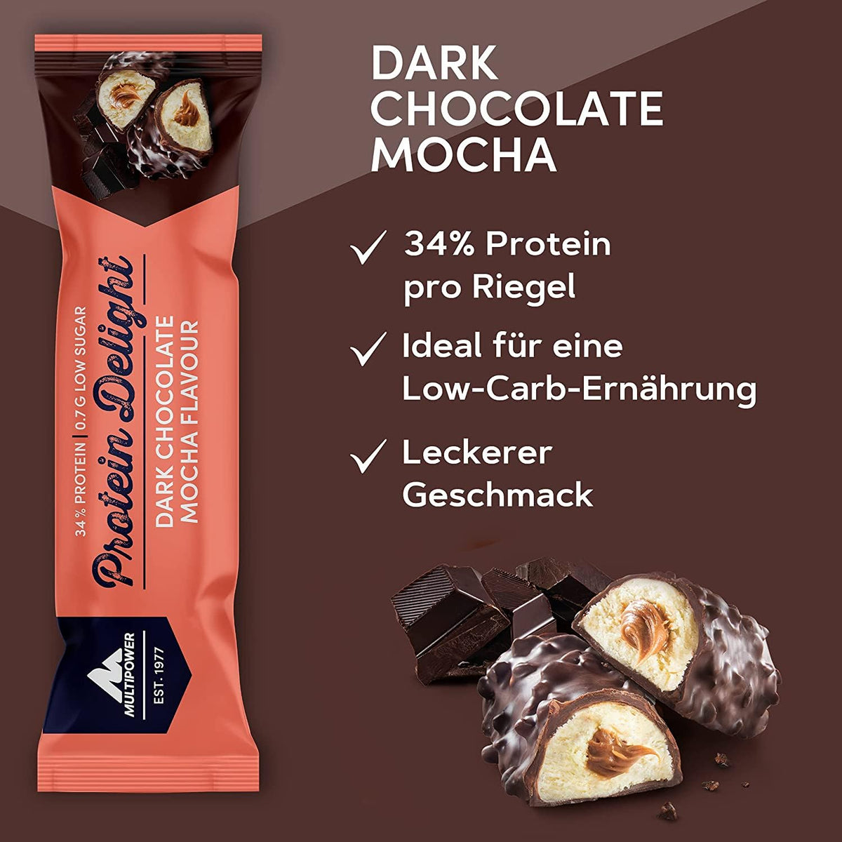 Protein Delight (18x35g) Dark Chocolate Mocha
