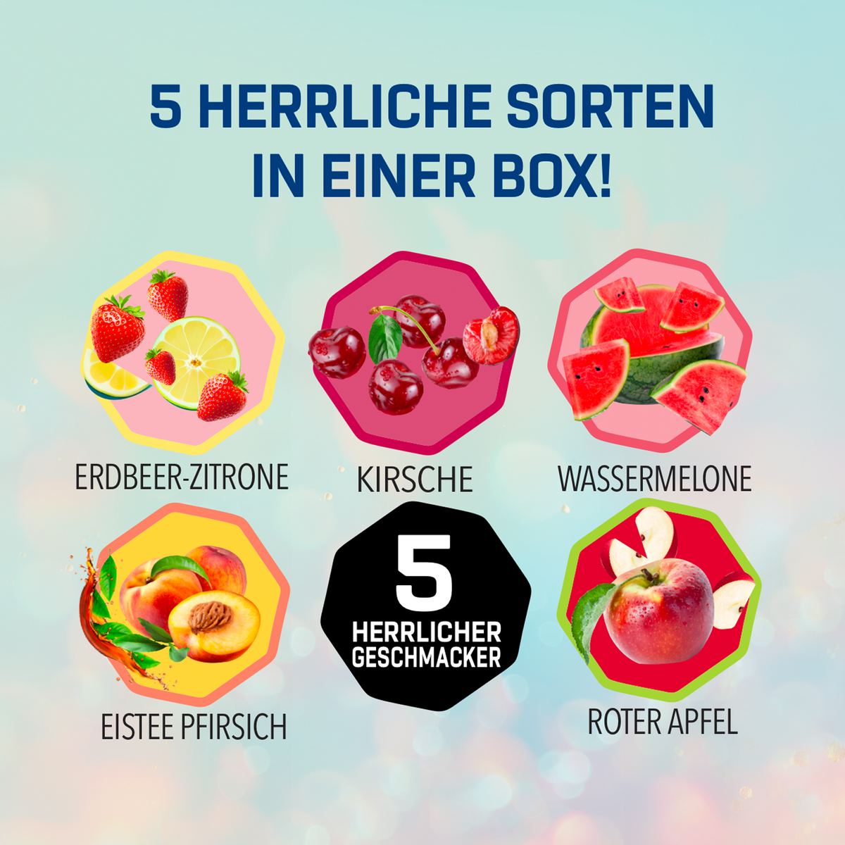 ZERO Sirup BOMB 1.0 - 4.0 Box  (5x65ml) Mixed Box 1