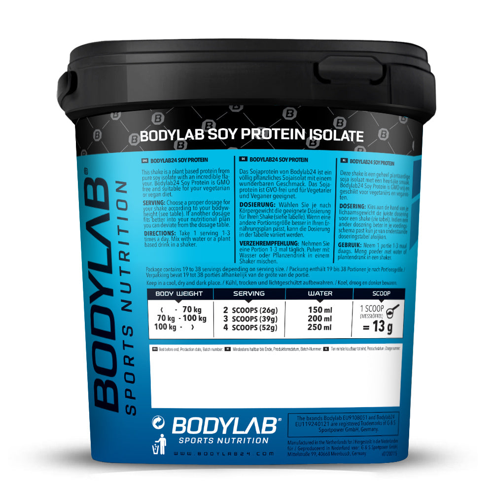 Soja Protein Isolat (1000g) Schokolade