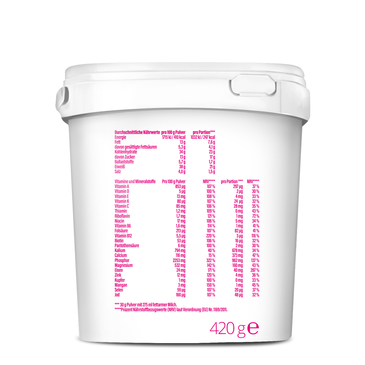 Slim Shake Mahlzeitersatz-Shake (420g) Chocolate