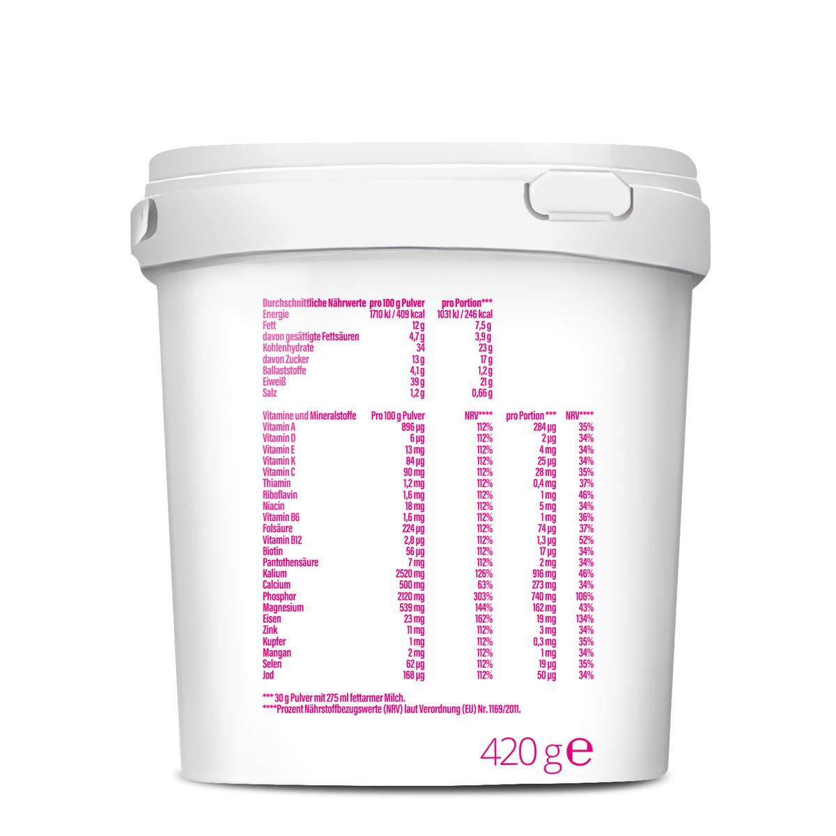 Slim Shake Mahlzeitersatz-Shake (420g) Vanilla