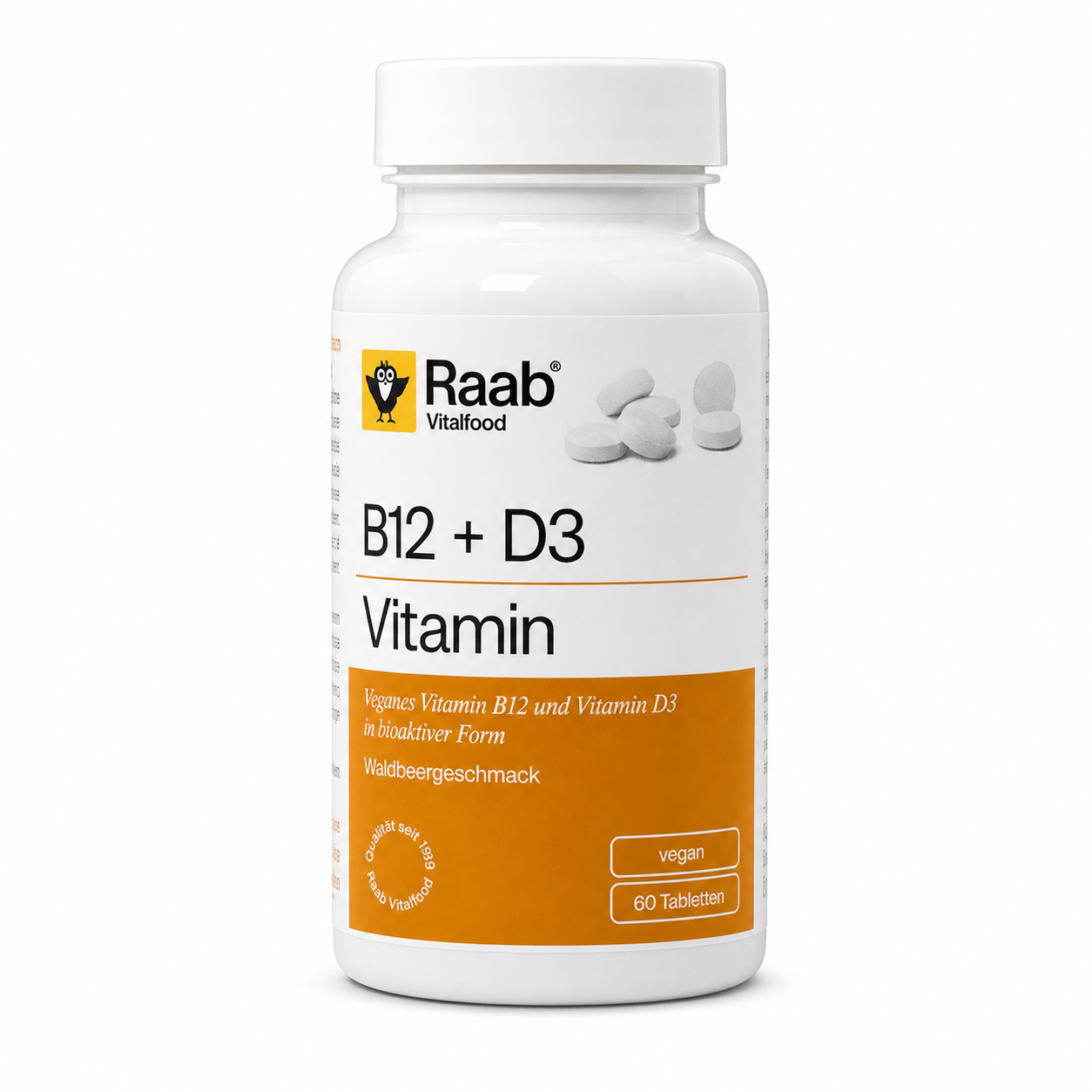 Vitamin B12 + D3 (60 Lutschtabletten)
