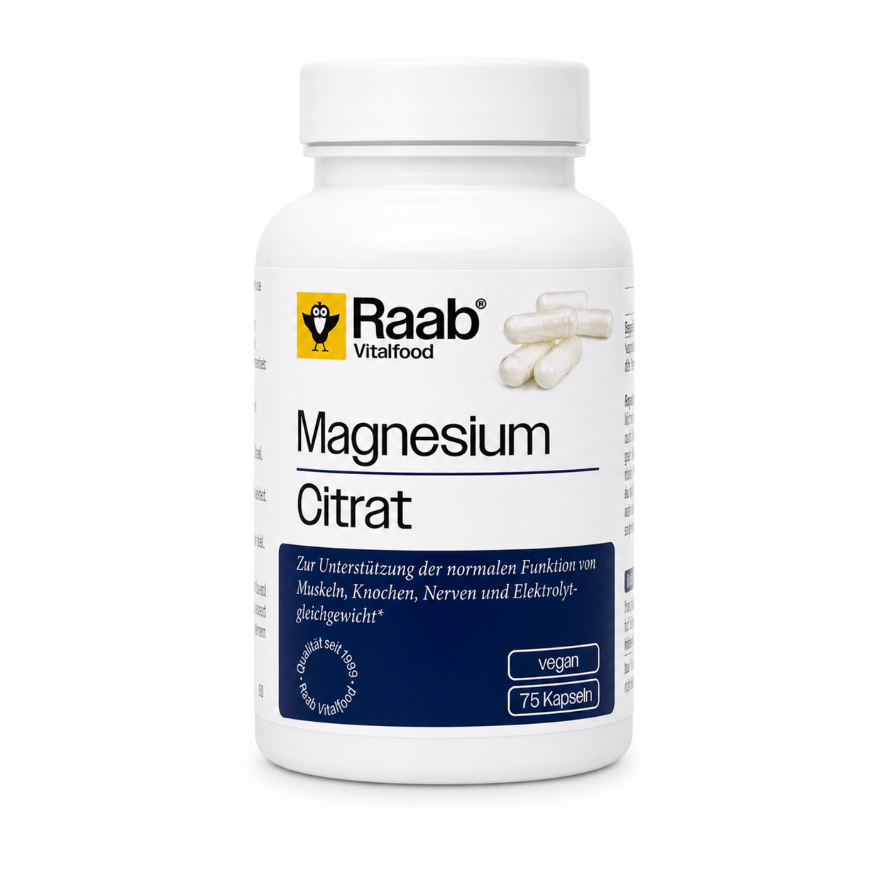 Magnesiumcitrat (75 Kapseln)