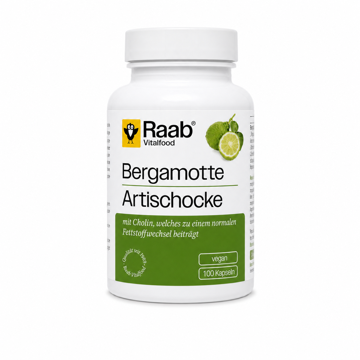 Bergamotte Artischocke (100 Kapseln)