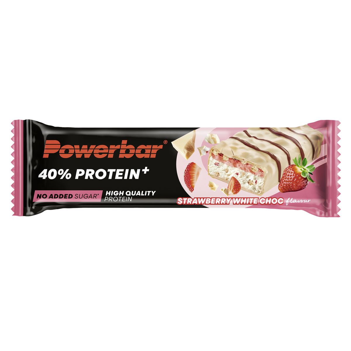 40% Protein+ Crisp (12x40g) Strawberry White Chocolate