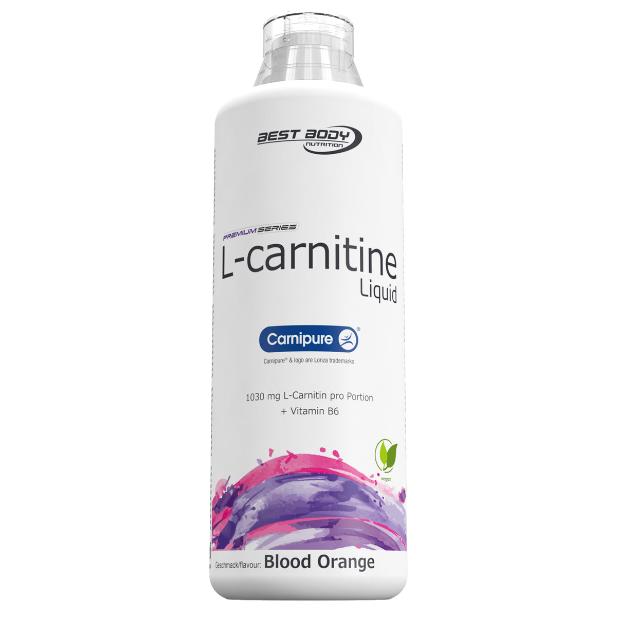L-Carnitin Liquid (1000ml) Blutorange
