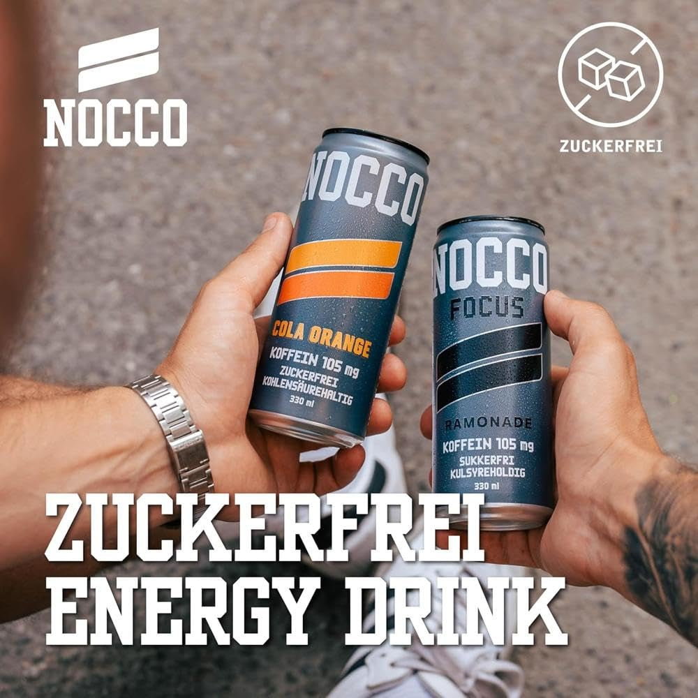 Nocco Black (24x330ml) Cola Orange