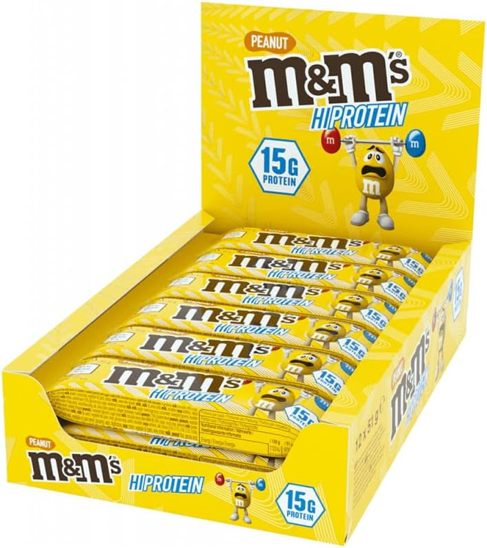M&M's Hi-Protein Bar (12x51g) Peanut