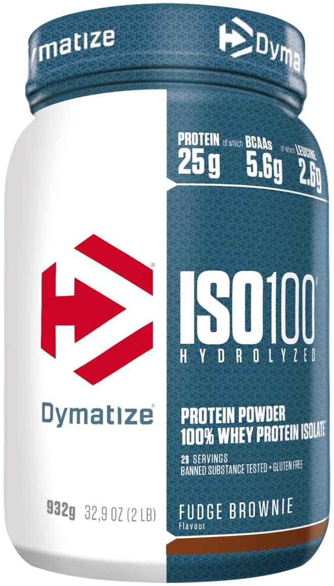 ISO 100 Hydrolyzed (932g) Fudge Brownie
