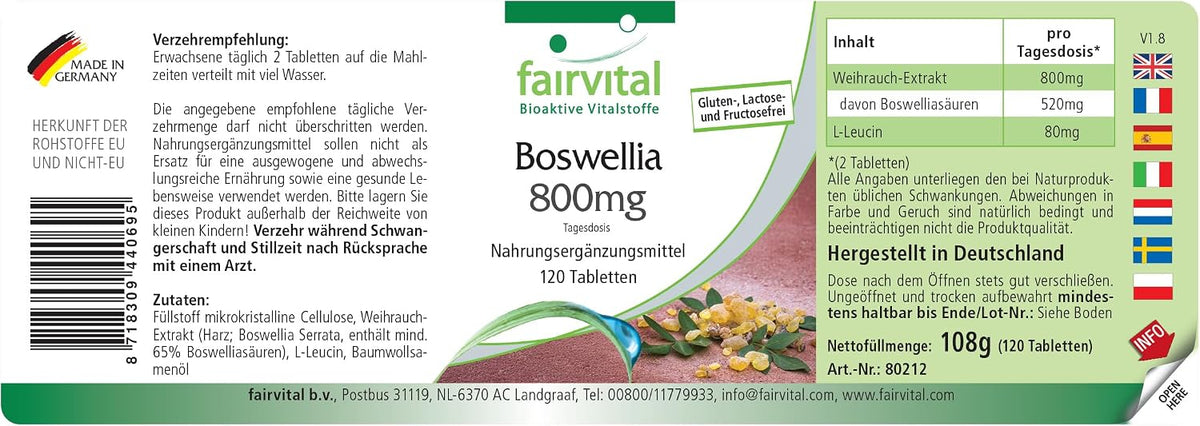 Boswellia (120 Tabletten)