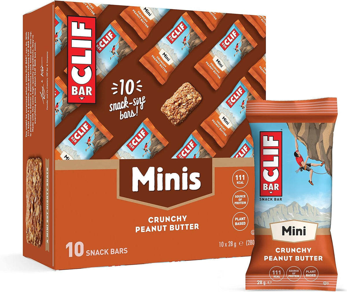 Clif Mini Bar (10x28g) Crunchy Peanut Butter