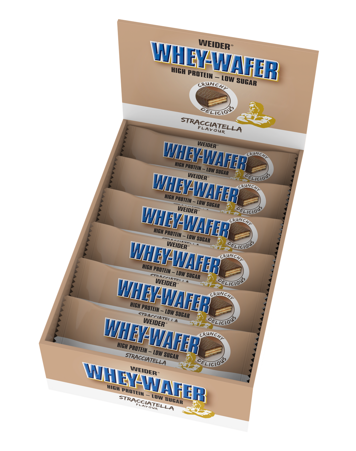 Whey Wafer Bar (12x35g) Stracciatella