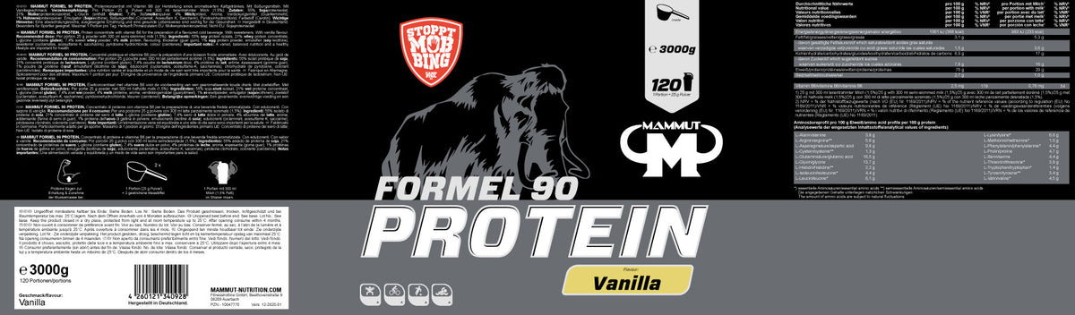 Formel 90 Protein (3000g) Vanilla