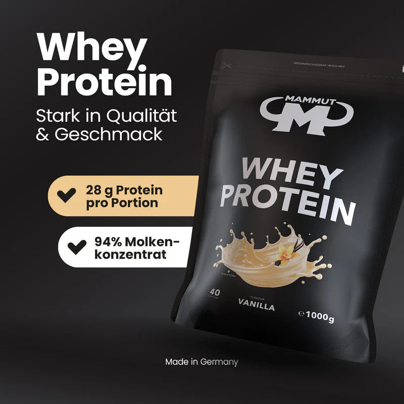 Mammut Whey Protein (1000g) Vanille
