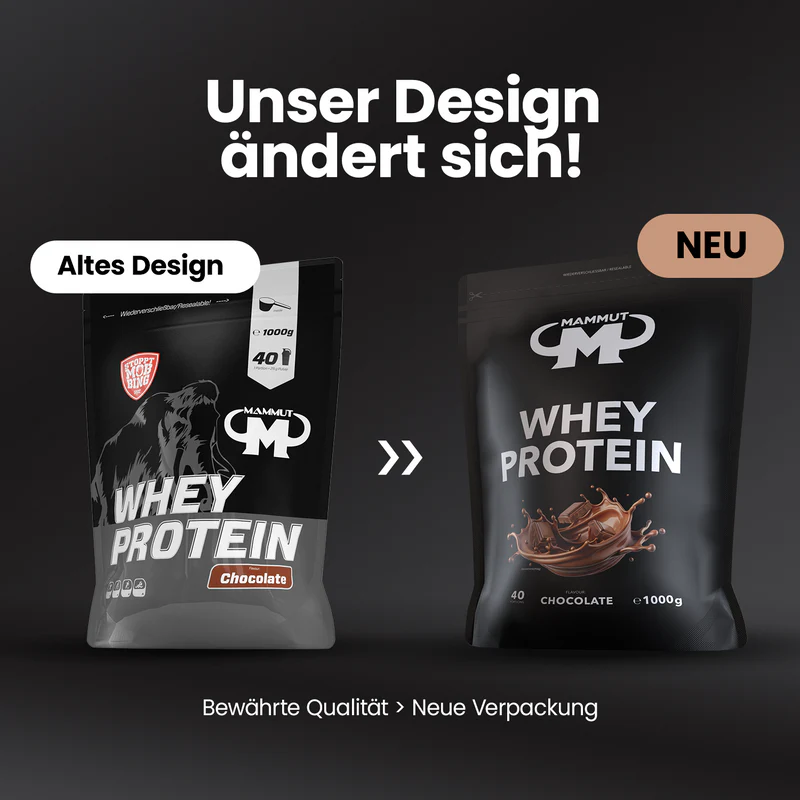 Mammut Whey Protein (1000g) Schokolade