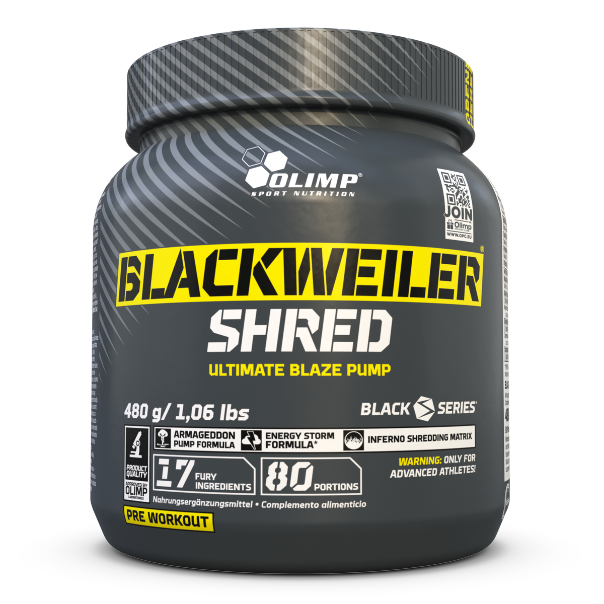 Blackweiler Shred Exotic Orange (480g)