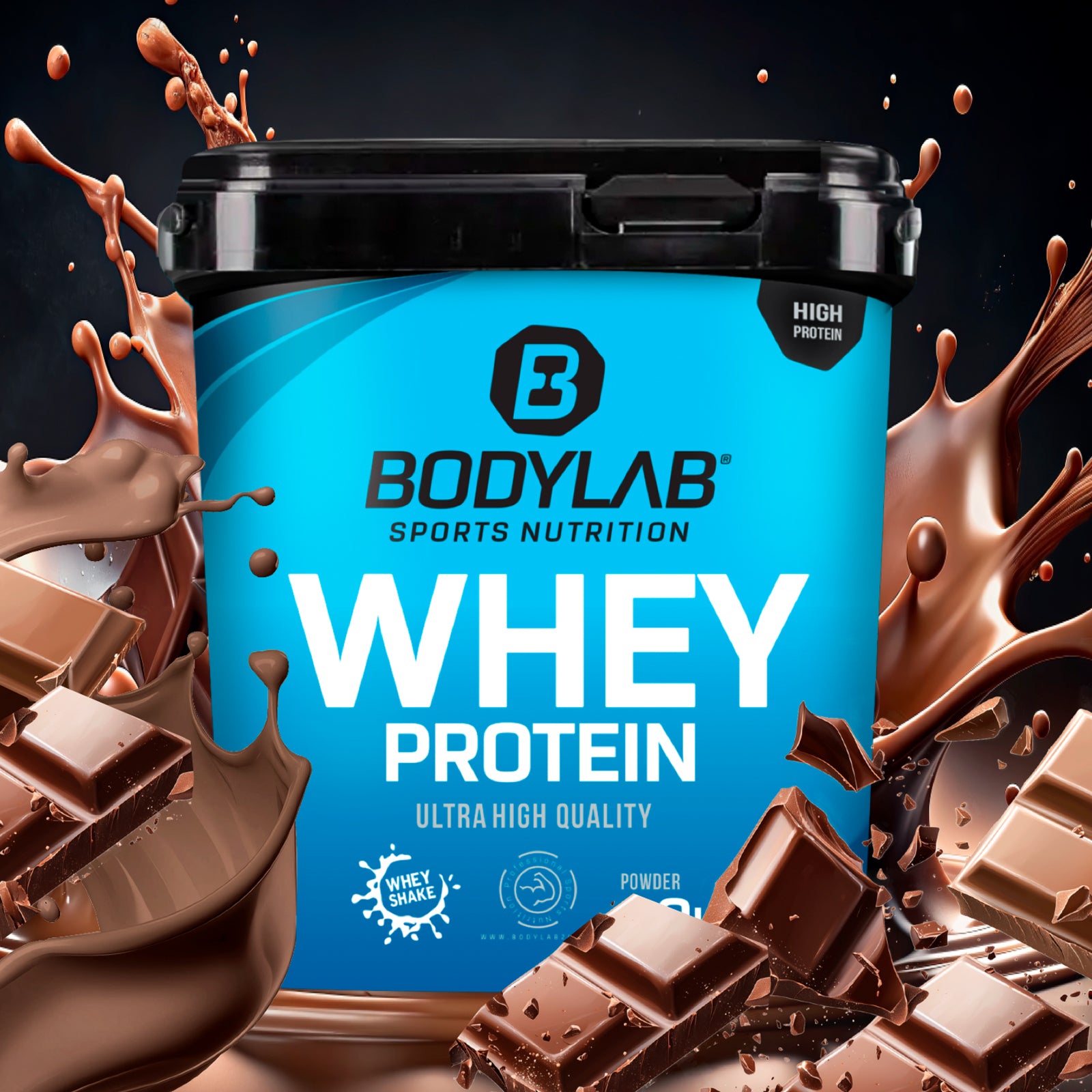 Whey Protein (1000g) Double Chocolate